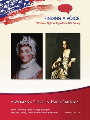 cover image of A Woman's Place in Early America